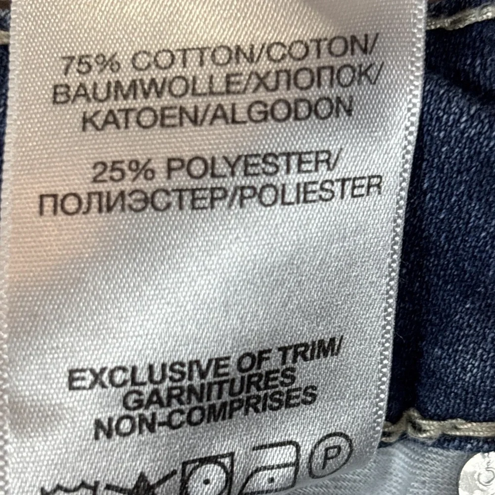 Silver Jeans Co Suki Slim Boot Jeans Women Sz 28 Med Wash Mid Rise Stretch Denim